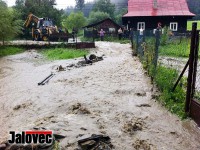 FOTO, VIDEO: Hornovsacko vytopila blesková povodeň