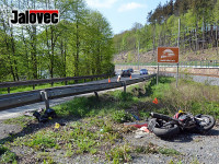 Tragédie u Valmezu – Motorkář platil životem
