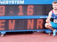 Zdeněk Stromšík má český rekord na stovku